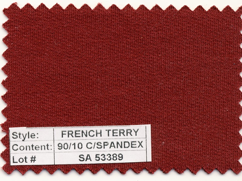 French Terry Cotton Spandex